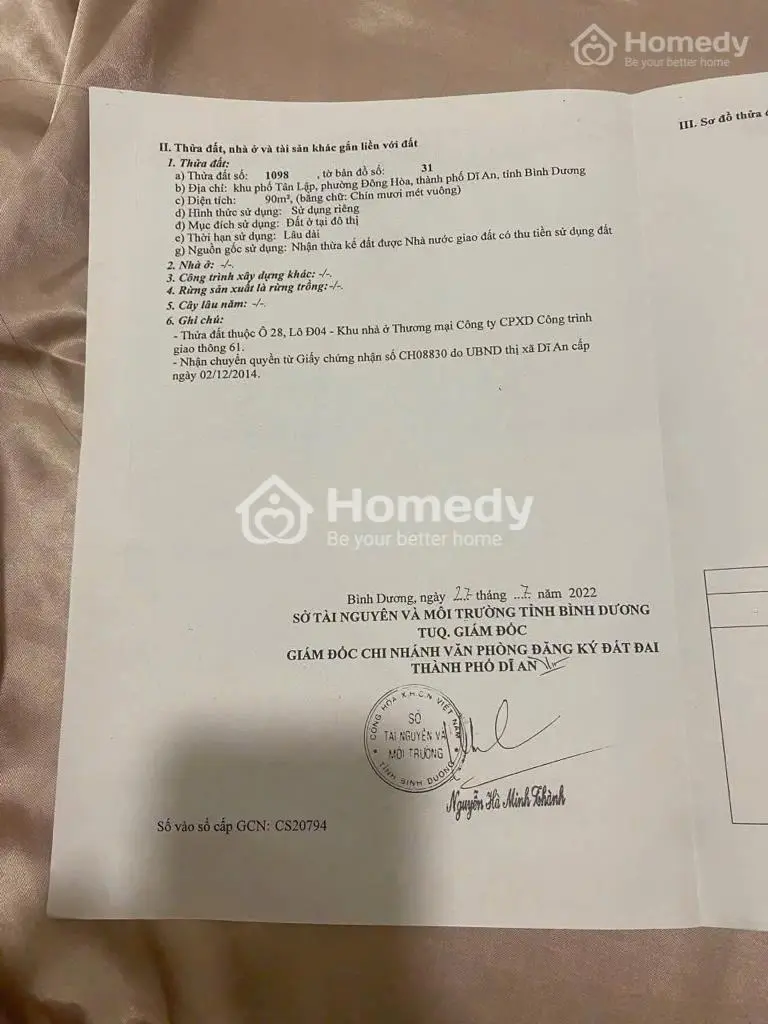 Bán Đất Sát Làng Đại Học Khu Tân Lập Giáp Suối Tiên