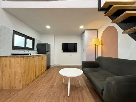 Phòng Trọ Có Gác Full Nội Thất Mới 100% Gần Q1, Q3 25M2 Cửa Sổ Trời Thoáng Tại Hoàng Diệu, Phú Nhuận