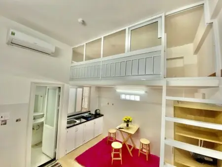 Phòng Có Gác Dạng Studio Ánh Sáng Mặt Trời 30M2 - Quận Bình Thạnh