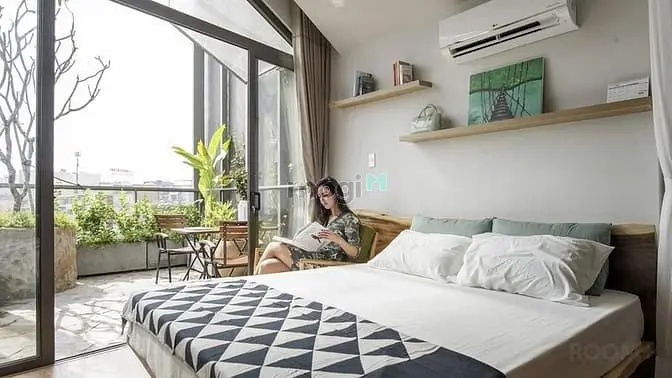 Căn Hộ Chung Cư Mini Ban Công Sân Vườn Cực Chill Không Gian Thoáng Mát