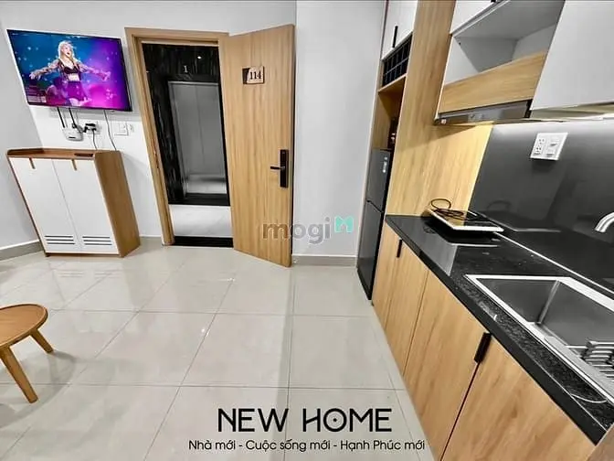 Căn Hộ Studio 30M2 Full Nội Thất Cao Cấp Cửa Sổ Giếng Trời Thoáng