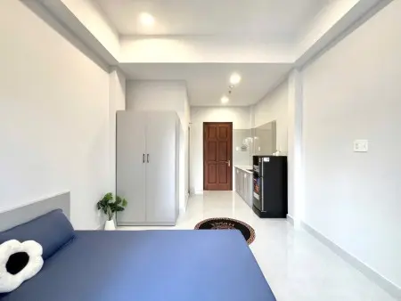 Cho Thuê Căn Hộ Studio Ban Công, Đầy Đủ Nội Thất - 45M2 - 4Tr9 | Nguyễn Sỹ Sách, Tân Bình