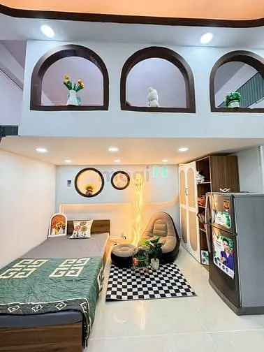 Phòng Trọ Có Gác Siêu Đẹp Ở Ni Si Huỳnh Liên Phía Sau Đh Văn Hiến