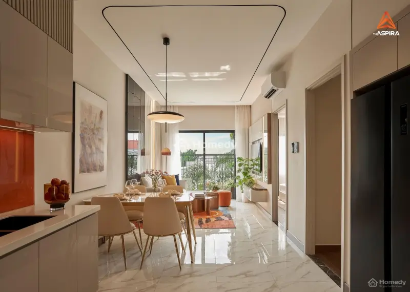 Căn Hộ The Aspira 65M 2Pn 2Wc | Tặng Smart Home & Full Bếp Hafele | Tt 6.8Tr/Tháng