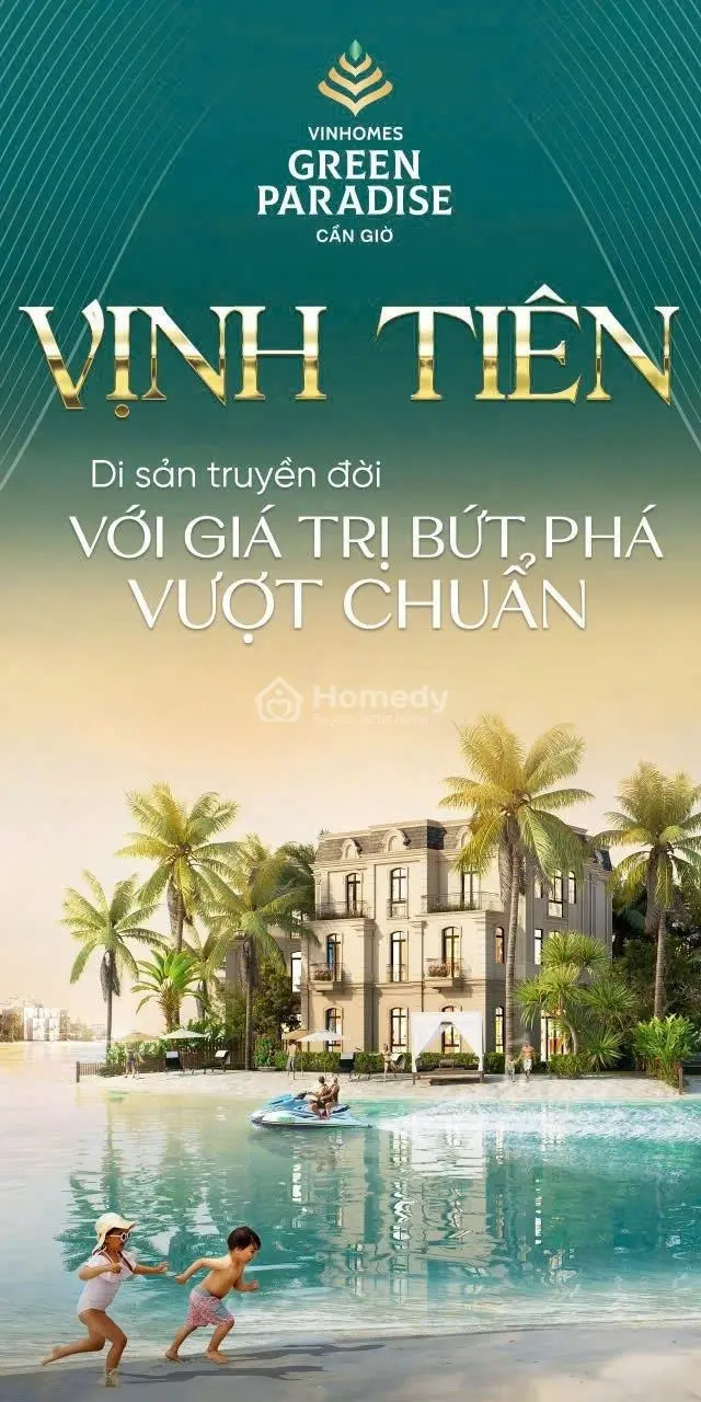Vinhomes Green Paradise Nhận Booking Giai Đoạn 2: Chọn Căn Hàng Hiệu Khu Vịnh Tiên (The Haven Bay)