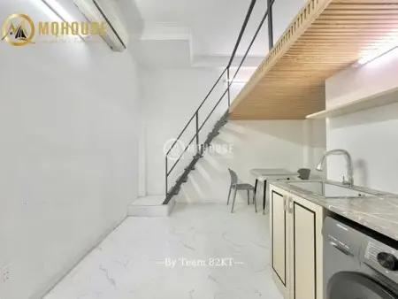 Phòng Trọ Gác Cao Gần Q1, Q2 Ngay Ngã Tư Hàng Xanh Có Máy Giặt Riêng Full Nt 30M2 Ở Nguyễn Gia Trí