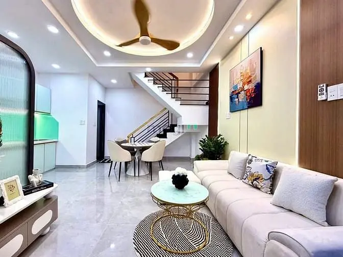 ⭐️ Nhà 4 Tầng Phan Văn Trị, P11, Bình Thạnh 💰 Giá: 3.28 Tỷ Tl -