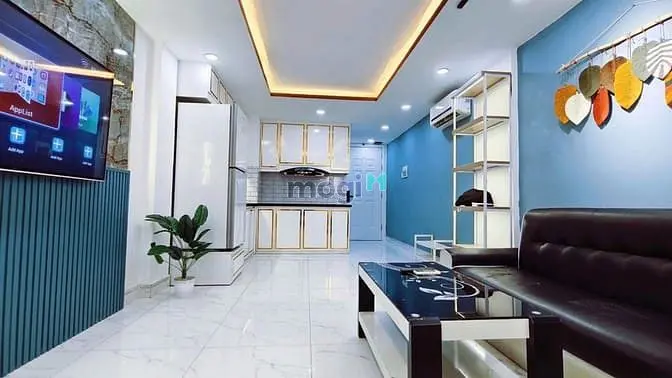 Căn Hộ Chung Cư Mini 1 Phòng Ngủ Hơn 55M2 Ban Công Gần Cầu Công Lý