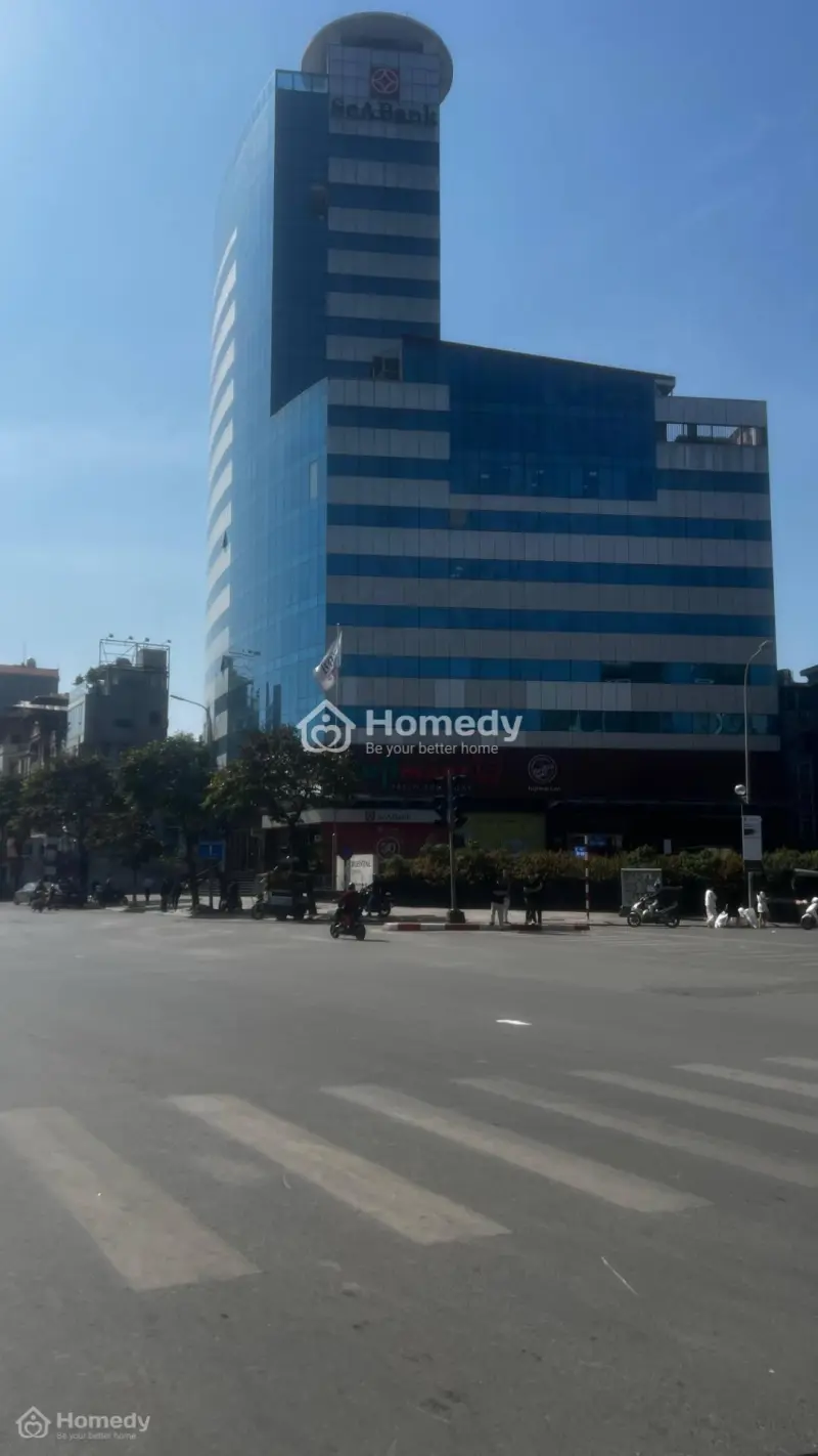 Tòa Nhà Văn Phòng Mặt Phố Quận Đống Đa 410M X 10 Tầng Mt 13,5M Hầm Rộng + Thang Máy Vị Trí Đắc Địa!