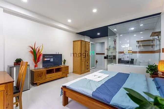 Chdv Ban Công Rộng Rãi Full Nội Thất. Sạch Sẽ Tiện Nghi Đường Ký Con