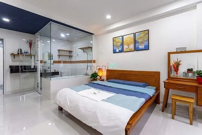 Chdv Ban Công Rộng Rãi Full Nội Thất. Sạch Sẽ Tiện Nghi Đường Ký Con