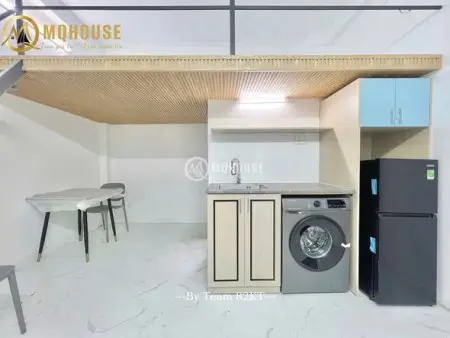 Phòng Trọ Gác Cao Gần Q1, Q2 Ngay Ngã Tư Hàng Xanh Có Máy Giặt Riêng Full Nt 30M2 Ở Nguyễn Gia Trí