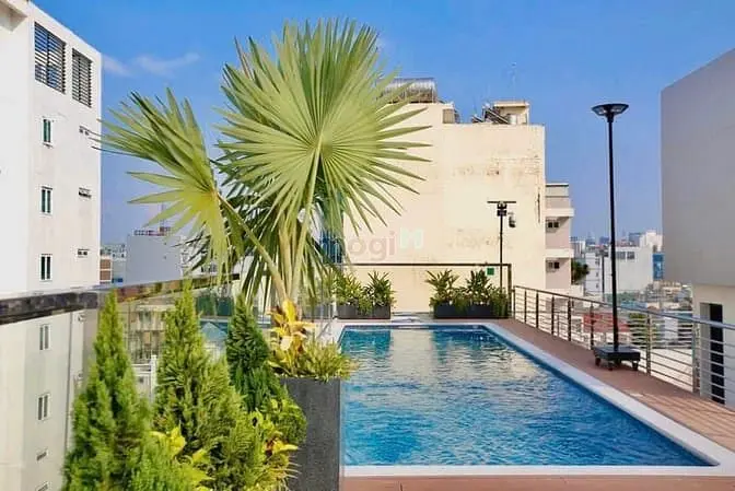 Căn Hộ 1Pn Luxury Có Bồn Tắm Hồ Bơi Full Nội Thất Gỗ Dịch Vụ Tốt