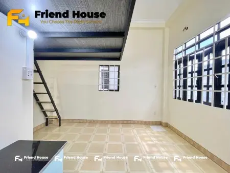 Trống Sẵn 1 Phòng Có Gác Rộng 25M2