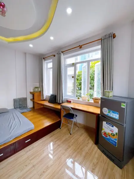 Phòng 40M² – Ban Công Rộng – Full Nội Thất