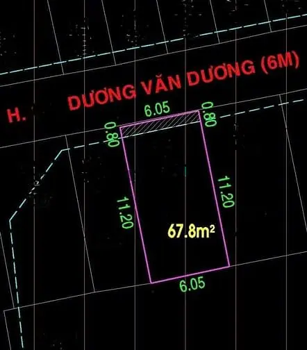 Hxh 6M Dương Văn Dương, 72M2 (6X12), 2 Tầng 3Pn, Cho Thuê 10Tr/Th