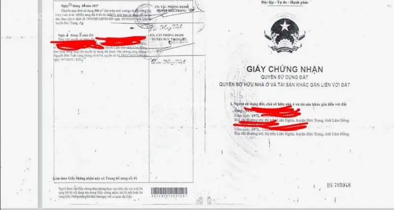 Bán Đất Thổ Cư Giá Rẻ Xã Đức Trọng, Gần Sân Bay Liên Khương