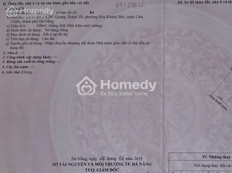 💥Bán Đất Mt Bàu Vàng 5 – Trung Tâm Hòa Khánh, Liên Chiểu