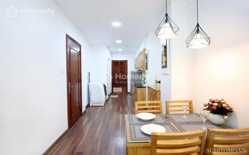 Căn Hộ Dịch Vụ 1 Ngủ 85M2 Cho Thuê Tại Phố Kim Mã, Đối Diện Daewoo,Lotte,Hồ Thủ Lệ