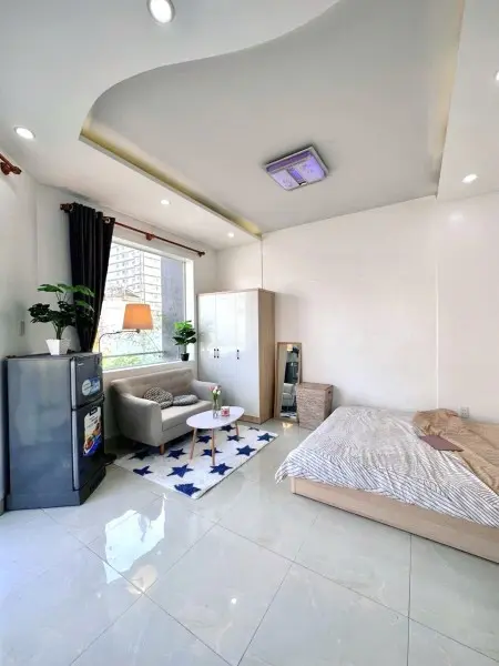 Phòng Cho Thuê Full Nội Thất Ban Công View Đẹp 35M2 Ngay Sát Lê Quang Định, Gần Q3, Q1, Chợ Bà Chiểu