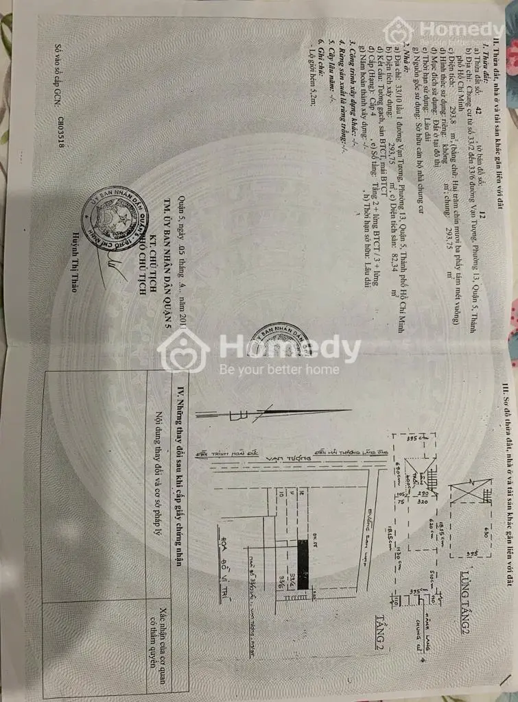 Nhà Chung Cư Cũ Ở Quận 5