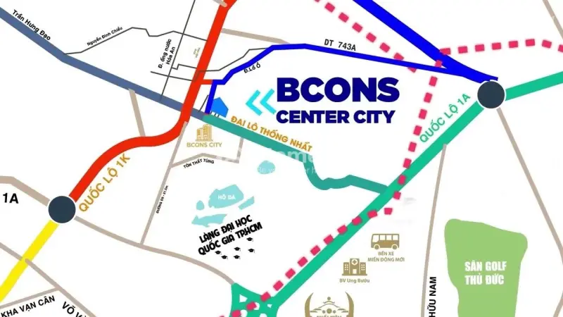 Căn Hộ Bcons Center City - Suất Giữ Chỗ Chỉ 118Tr(5%) - 0903422***