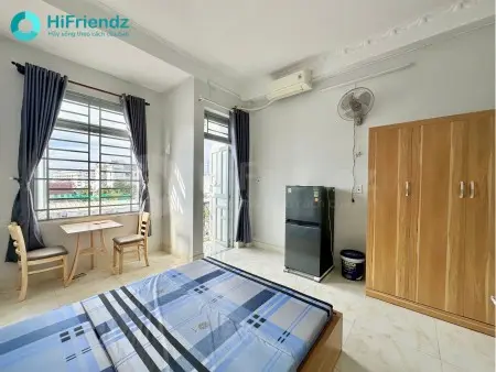 Cho Thuê Phòng Full Nội Thất Máy Giặt Riêng, Ban Công View Thoáng, Ngay Gần Cầu Sg