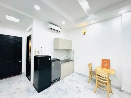 Cho Thuê Căn Hộ Studio Full Nội Thất Máy Giặt Riêng Ngay Trung Tâm Quận Tân Bình