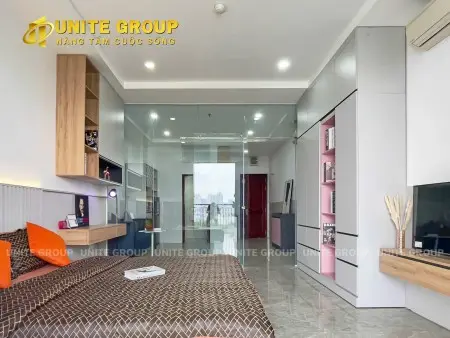 Cho Thuê Căn Hộ 1 Phòng Ngủ Full Nội Thất, Có Ban Công View Đẹp Mát Mẻ.trần Xuân Soạn Quận7