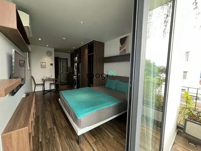 Căn Hộ Chung Cư Mini 30M2 Ban Công Thoáng Mát Gần Vòng Xoay Dân Chủ