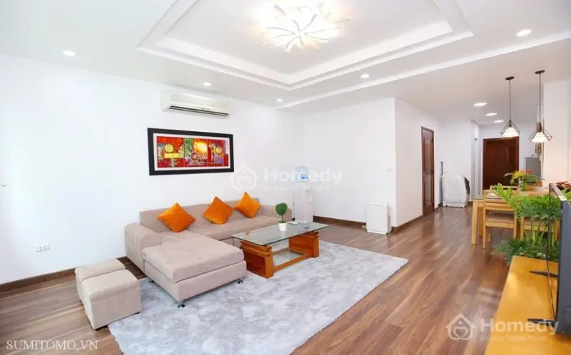 Căn Hộ Dịch Vụ 1 Ngủ 85M2 Cho Thuê Tại Phố Kim Mã, Đối Diện Daewoo,Lotte,Hồ Thủ Lệ