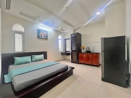 Phòng Cửa Sổ Thoáng 25M2 Full Tiện Nghi Độc Lập Gần Chợ Tân Hương