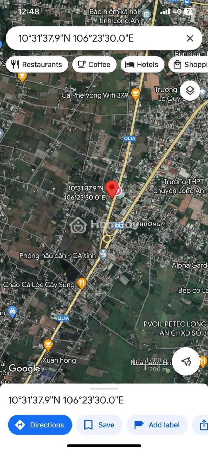 Tặng Xe Vf3 - Bán Đất Long An Mặt Tiền Ql1A Ngay Trung Tâm Hành Chính | Đã Có Sổ Hồng