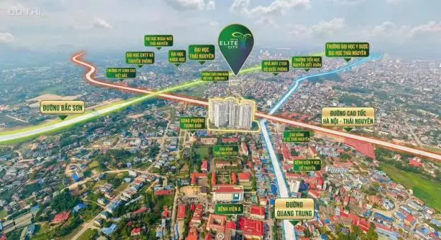 Bán Căn Hộ Chung Cư Tại Dự Án Tecco Elite City, Thái Nguyên, Thái Nguyên Diện Tích 73M2 Giá 30 Triệ