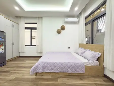 Căn Hộ Studio Full Nội Thất – Cửa Sổ Trời – Máy Giặt Riêng – Thang Máy – An Ninh 24/7 - Gần Q3 - Qtb