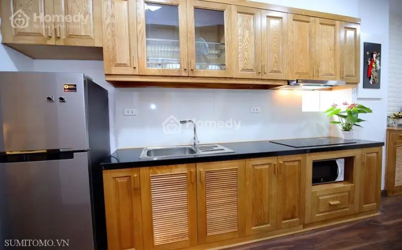 Căn Hộ Dịch Vụ 1 Ngủ 85M2 Cho Thuê Tại Phố Kim Mã, Đối Diện Daewoo,Lotte,Hồ Thủ Lệ