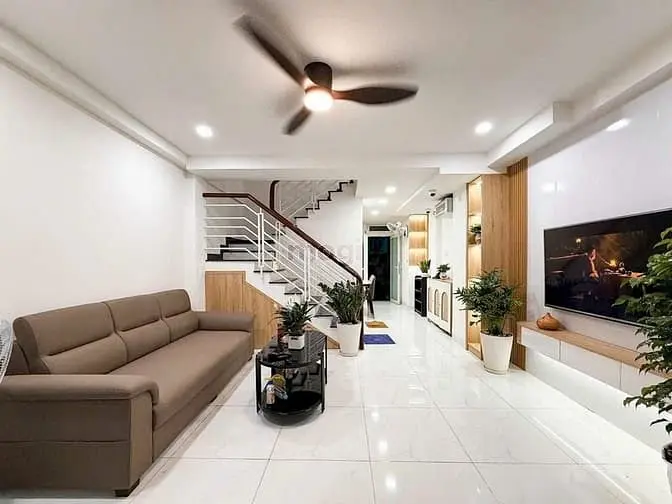 🤩 Nhà Xây Mới 2 Mặt Tiền Đường Nguyễn Cửu Vân, P17, Bình Thạnh