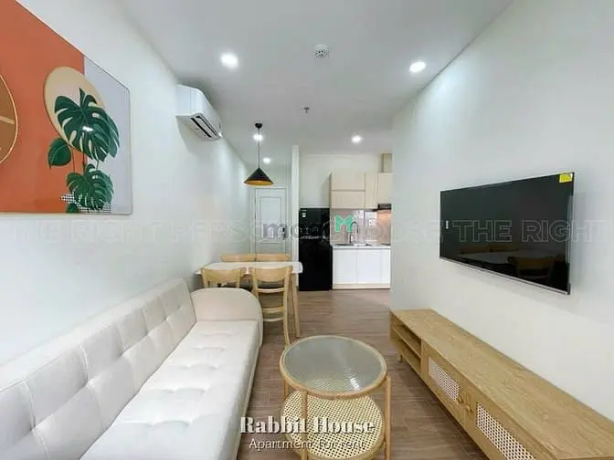 Căn Hộ 1Pn Full Nội Thất Gỗ Đẹp Ban Công Lớn Gần Cầu Thị Nghè