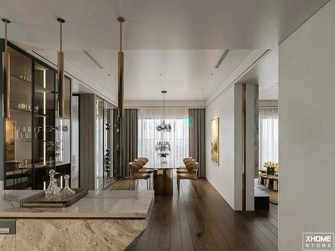 Cho Thuê Căn Hộ The Ascentia, 2 Phòng Ngủ, 22 Triệu, Quận 7 Hcmc