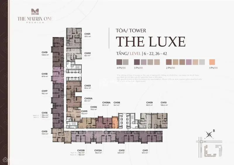 Cần Bán Nhanh Căn Góc Hoa Hậu Tầng Trung Cao, 4Pn Tại Dự Án Matrix One Premium, Giá Siêu Tốt!