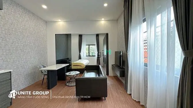 🌷 Cho Thuê Căn 1Pn Ban Công Full Nội Thất An Ninh Ngay Ueh Huflit Q10