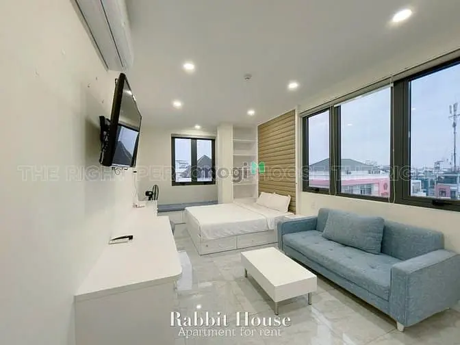 Studio Tone Trắng Dễ Decor_Cửa Sổ Thoáng_Diện Tích Rộng_Giá Tốt