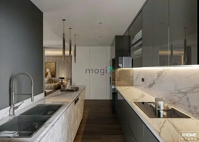 Cho Thuê Căn Hộ The Ascentia, 2 Phòng Ngủ, 22 Triệu, Quận 7 Hcmc