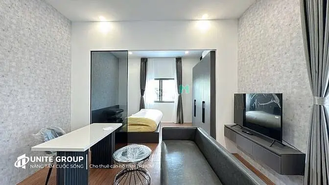 🌷 Cho Thuê Căn 1Pn Ban Công Full Nội Thất An Ninh Ngay Ueh Huflit Q10