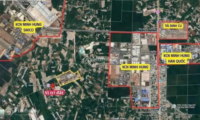Đất Chơn Thành – Sát Kcn Minh Hưng 3 – Giá Chỉ 500 Triệu
