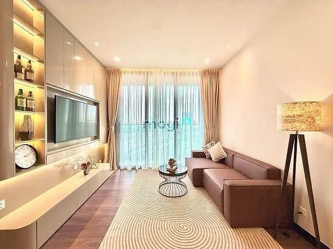 Cho Thuê Căn Hộ M7 Midtown, 2Pn, Phú Mỹ Hưng, Q7,Hcmc, Nhà Đẹp