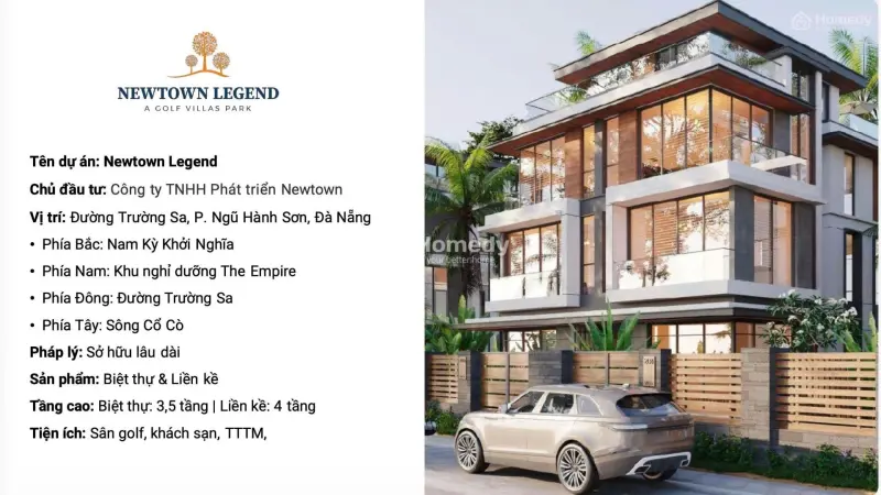 Biệt Thự Sân Golf Sở Hữu Lâu Dài Tại Brg Đà Nẵng