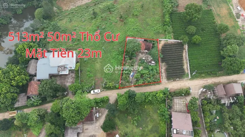 Bán Lô Đất 513M², Có 50M² Đất Ở Thổ Cư Tại Xã Yên Bài, Ba Vì