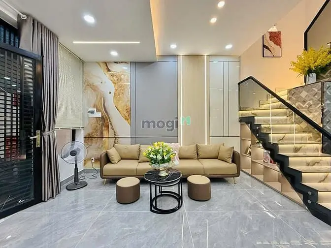 Bán Nhà Hẻm 3M Sát Hxh Phạm Văn Chiêu, P.8, 4,5 Nh 4,8 X 13 Giá 5.39