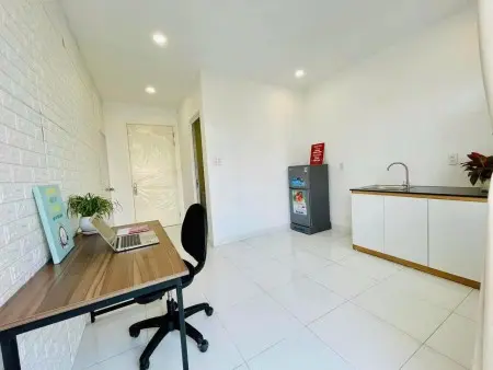 Cho Thuê Chdv Cát Lái 40M2 1Pn 1Pk Full Nt Ở Được Ngay